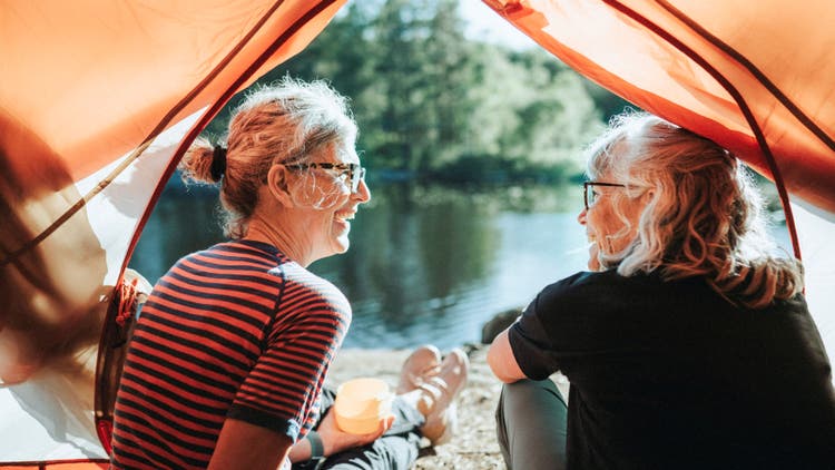 Womens in Tent
