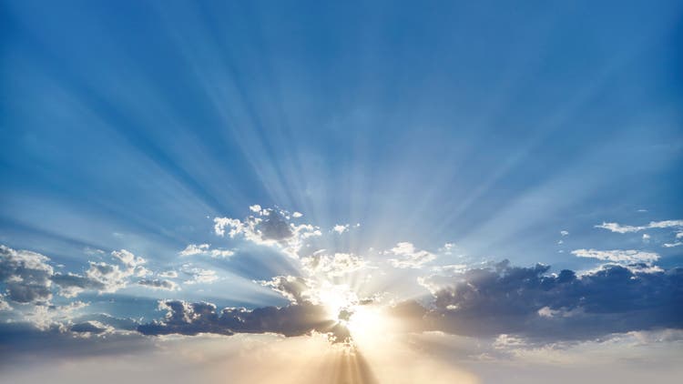 sun in the clouds
